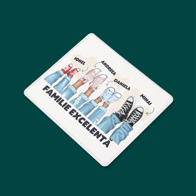 Creator De Personaj: Familia Teniși - Mouse Pad
