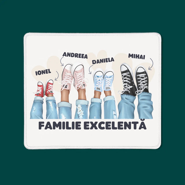 Creator De Personaj: Familia Teniși - Mouse Pad