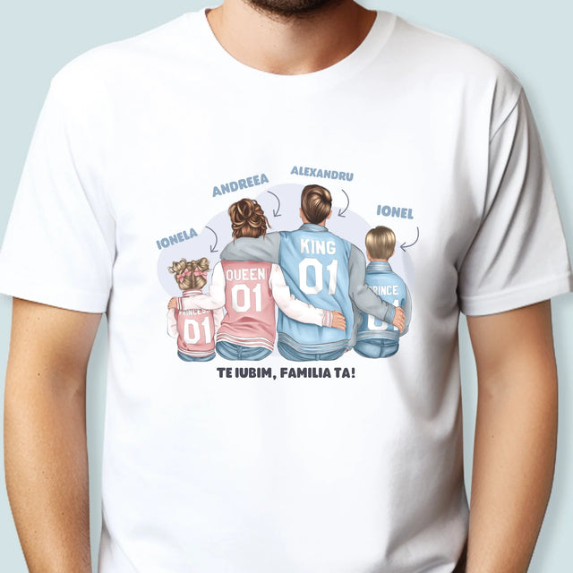 Creator De Personaj: Familia În Honoraci - Tricou Pentru Bărbați