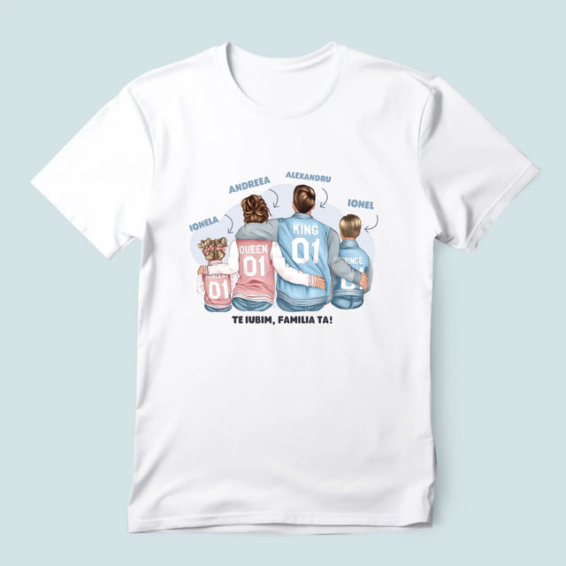 Creator De Personaj: Familia În Honoraci - Tricou Pentru Bărbați