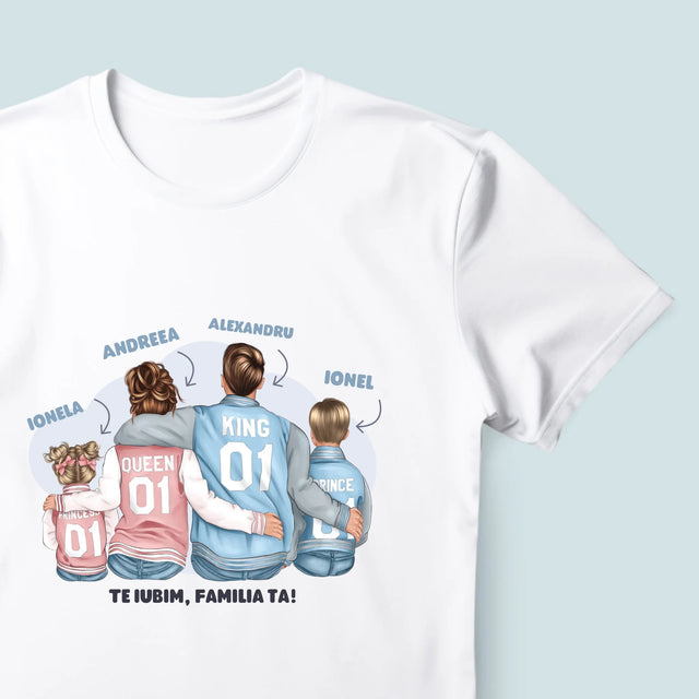 Creator De Personaj: Familia În Honoraci - Tricou Pentru Bărbați