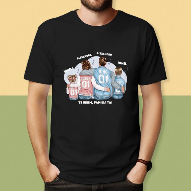 Creator De Personaj: Familia În Honoraci - Tricou Pentru Bărbați