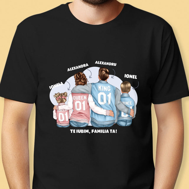 Creator De Personaj: Familia În Honoraci - Tricou Pentru Bărbați