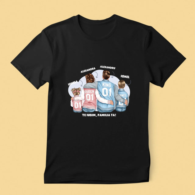 Creator De Personaj: Familia În Honoraci - Tricou Pentru Bărbați