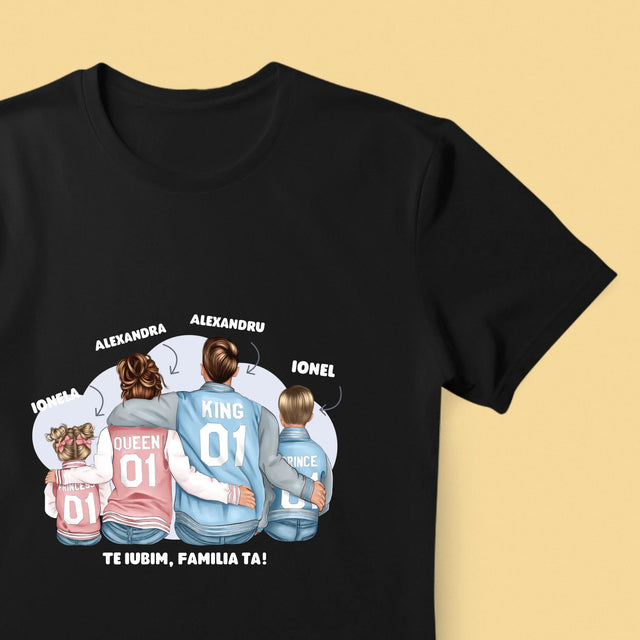 Creator De Personaj: Familia În Honoraci - Tricou Pentru Bărbați