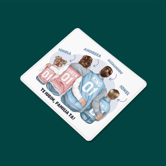 Creator De Personaj: Familia În Honoraci - Mouse Pad