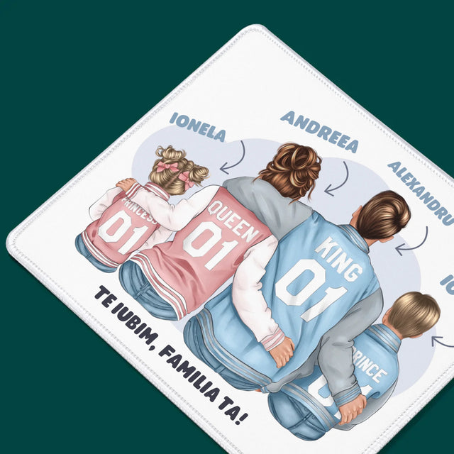 Creator De Personaj: Familia În Honoraci - Mouse Pad