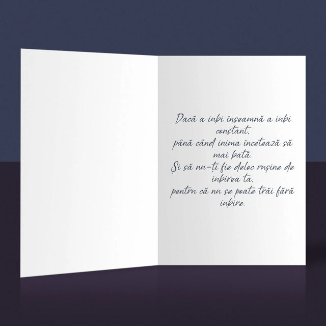 Harta Stelelor: Un Cuplu Îndrăgostit În Munți - Card Cu Felicitări