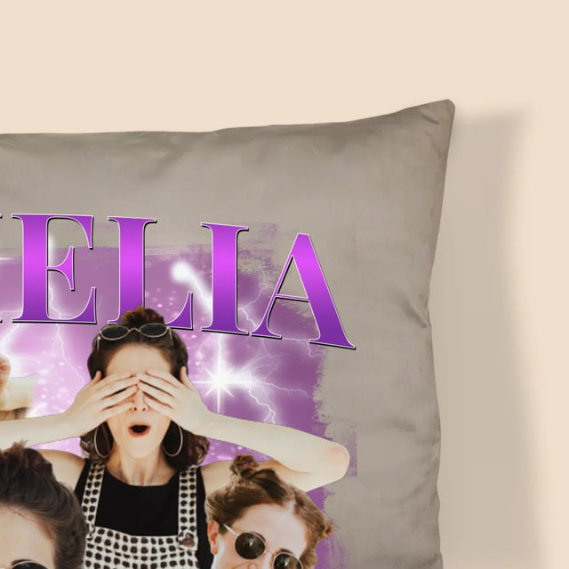 Personajul Tău: Bootleg Pentru Ea - Pernă (Cu Fotografie)