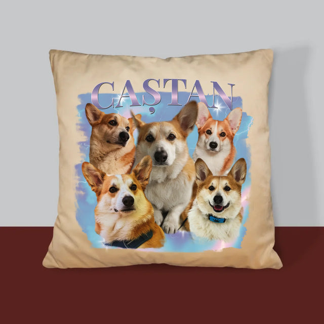 Personajul Tău: Bootleg Cu Cîinele Tău - Pernă (Cu Fotografie)