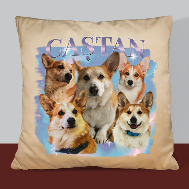 Personajul Tău: Bootleg Cu Cîinele Tău - Pernă (Cu Fotografie)