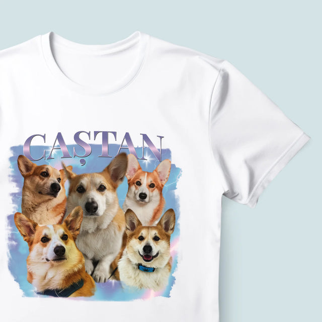 Personajul Tău: Bootleg Cu Cîinele Tău - Tricou Pentru Bărbați