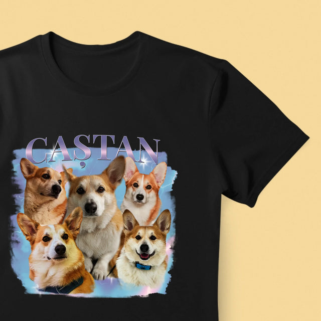 Personajul Tău: Bootleg Cu Cîinele Tău - Tricou Pentru Bărbați
