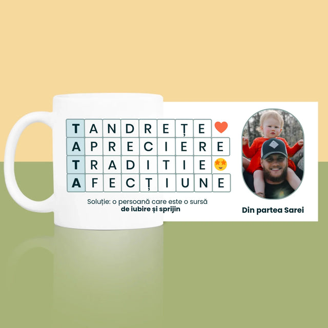 Fotografie Si Semnătură: Tata Rebus - Cană