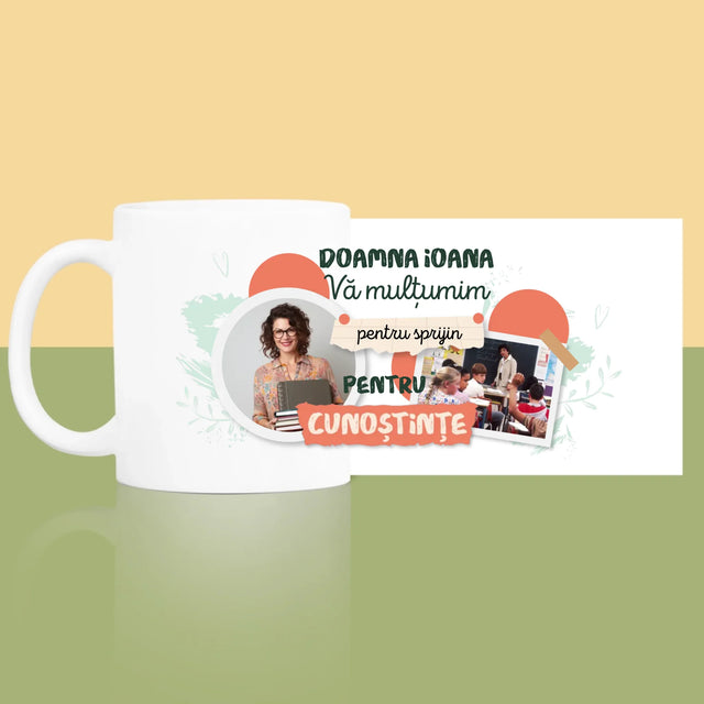 Colaj De Fotografii: Vă Mulțumim Pentru Cunoștințele Dumneavoastră - Cană