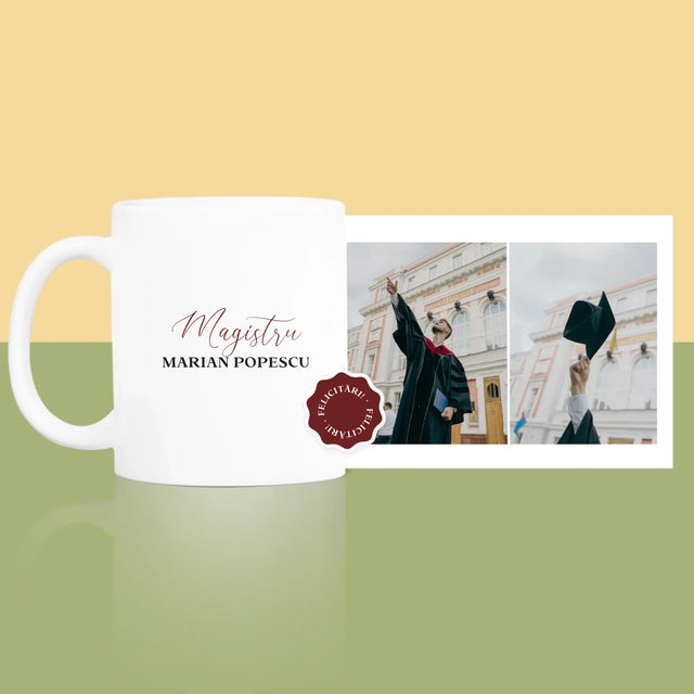 Colaj De Fotografii: Magistru - Cană