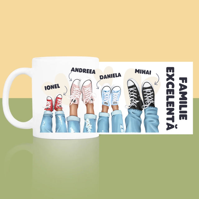 Creator De Personaj: Familia Teniși - Cană