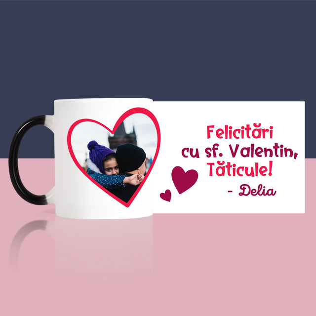 Fotografie Si Semnătură: Sf. Valentin Pentru Tată - Cană