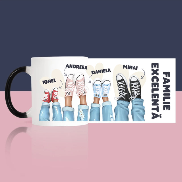 Creator De Personaj: Familia Teniși - Cană