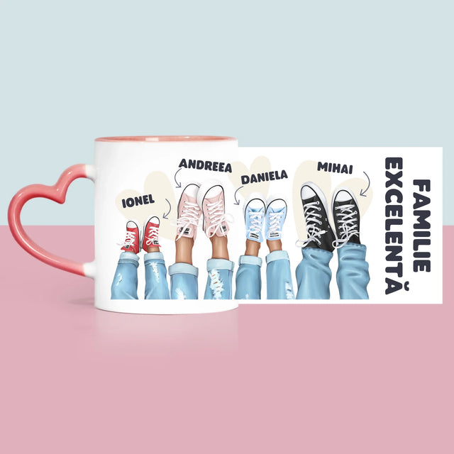 Creator De Personaj: Familia Teniși - Cană