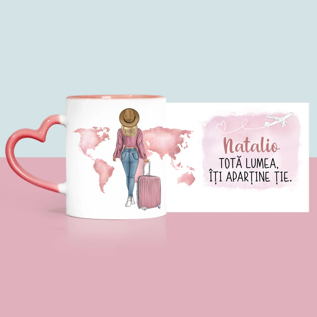 Creator De Personaj: Fată Călătoare - Cană