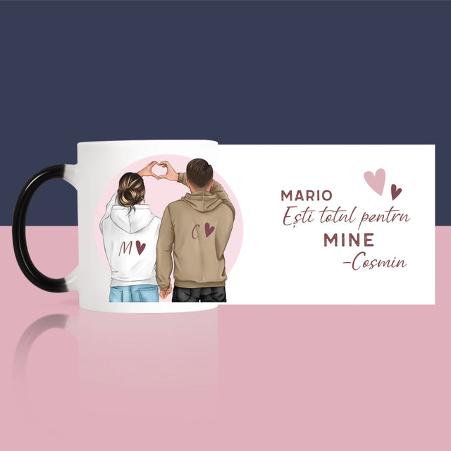 Creator De Personaj: Cuplu Inimă - Cană