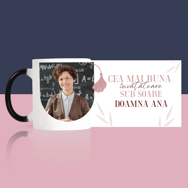 Fotografie Si Semnătură: Cea Mai Bună Învățătoare Sub Soare - Cană