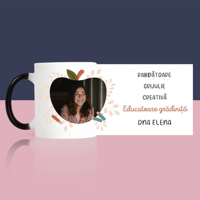 Fotografie Si Semnătură: Educatoare Grădiniță - Cană