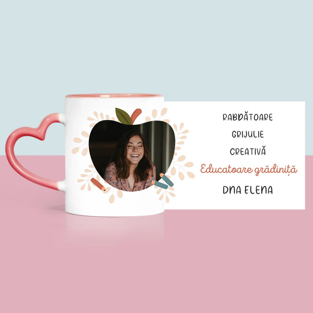 Fotografie Si Semnătură: Educatoare Grădiniță - Cană