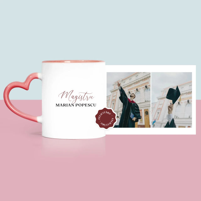 Colaj De Fotografii: Magistru - Cană