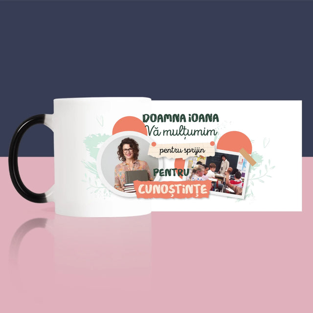 Colaj De Fotografii: Vă Mulțumim Pentru Cunoștințele Dumneavoastră - Cană