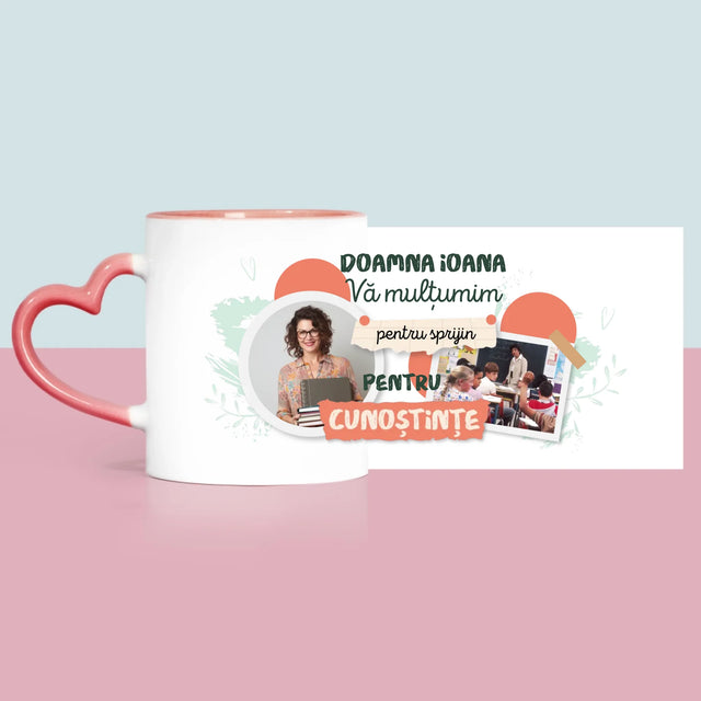 Colaj De Fotografii: Vă Mulțumim Pentru Cunoștințele Dumneavoastră - Cană