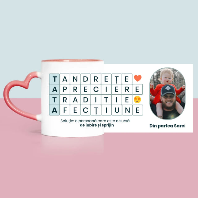 Fotografie Si Semnătură: Tata Rebus - Cană