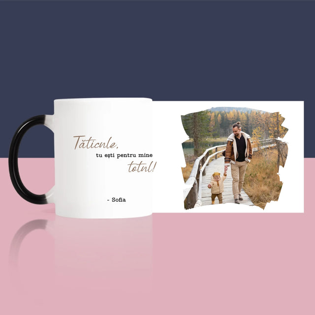 Fotografie Si Semnătură: Un Laur Pentru Tata - Cană