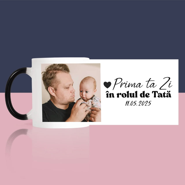 Fotografie Si Semnătură: Prima Ta Zi În Rolul De Tată - Cană