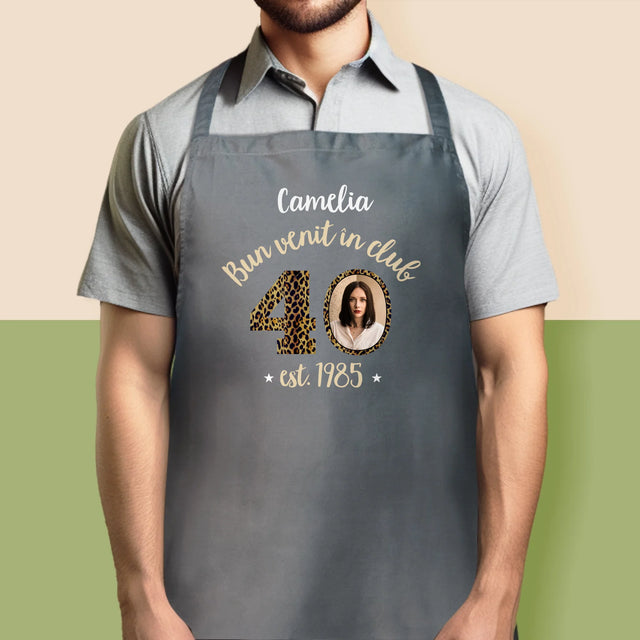 Fotografie Si Semnătură: Bun Venit În Clubul 40 - Șorț