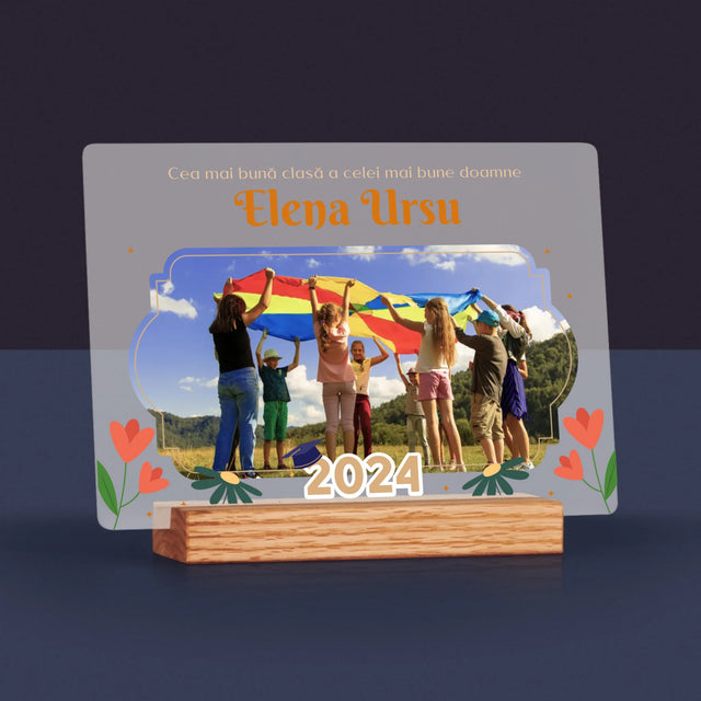 Fotografie Si Semnătură: Cea Mai Bună Clasă - Imprimare Pe Sticlă Acrilică (Horizontală)