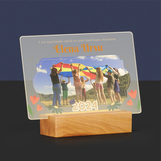 Fotografie Si Semnătură: Cea Mai Bună Clasă - Imprimare Pe Sticlă Acrilică (Horizontală)