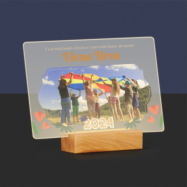 Fotografie Si Semnătură: Cea Mai Bună Clasă - Imprimare Pe Sticlă Acrilică (Horizontală)
