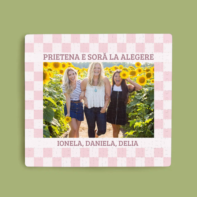 Fotografie Si Semnătură: Prietena E Soră La Alegere - Puzzle