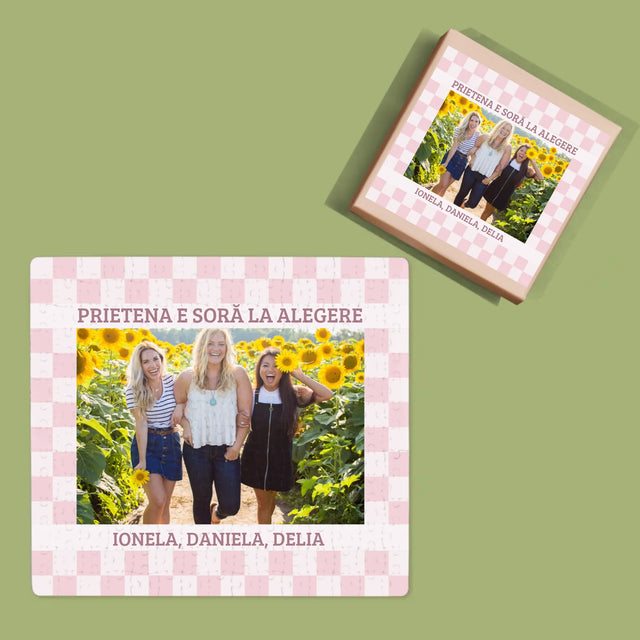 Fotografie Si Semnătură: Prietena E Soră La Alegere - Puzzle
