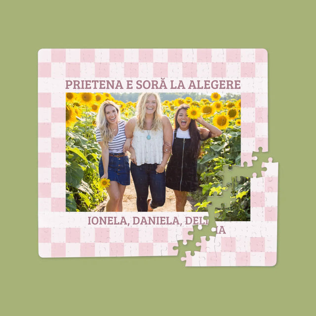 Fotografie Si Semnătură: Prietena E Soră La Alegere - Puzzle