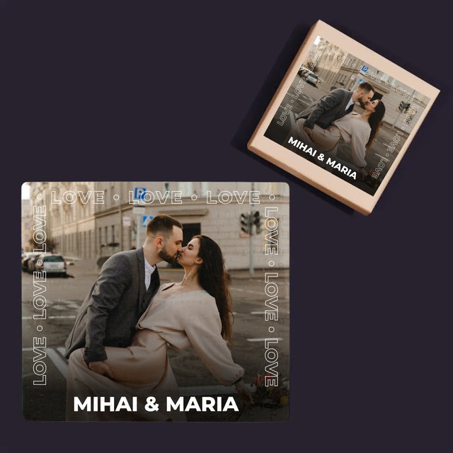 Fotografie Si Semnătură: Rama Love - Puzzle