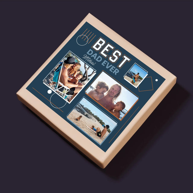 Colaj De Fotografii: Best Dad Ever - Puzzle