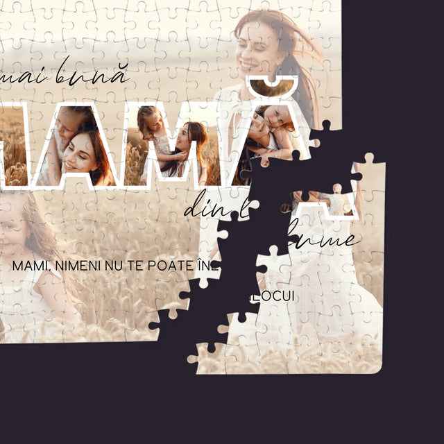Cuvânt Din Fotografii: Cea Mai Bună Mamă Din Lume Fotografii - Puzzle