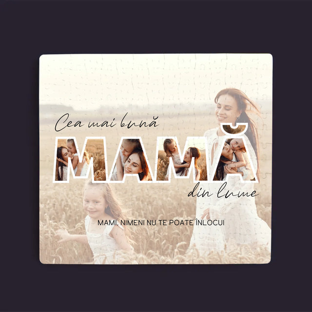 Cuvânt Din Fotografii: Cea Mai Bună Mamă Din Lume Fotografii - Puzzle