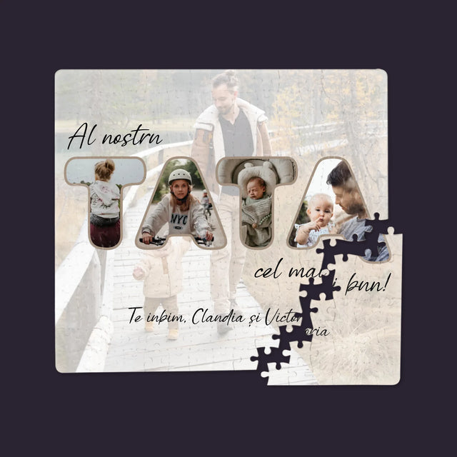 Cuvânt Din Fotografii: Tatăl Nostru Este Cel Mai Bun - Puzzle