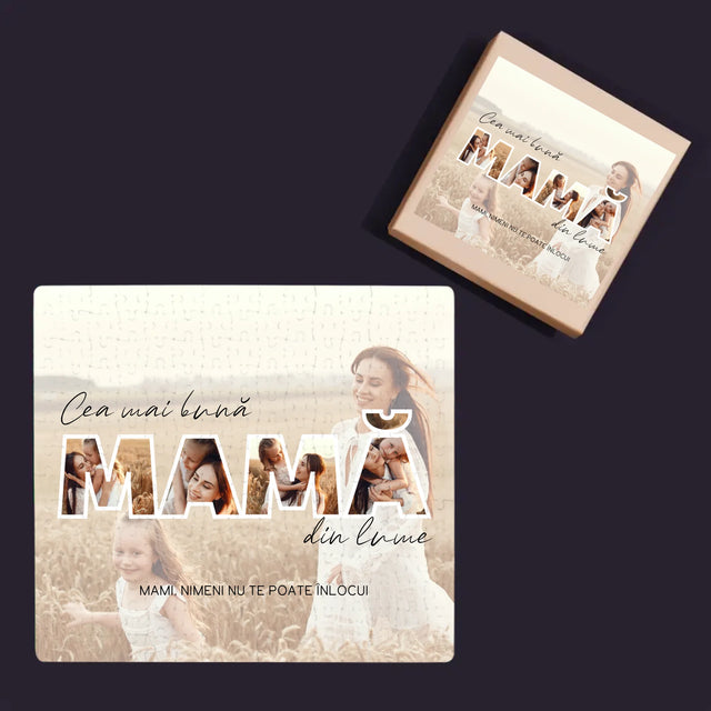 Cuvânt Din Fotografii: Cea Mai Bună Mamă Din Lume Fotografii - Puzzle