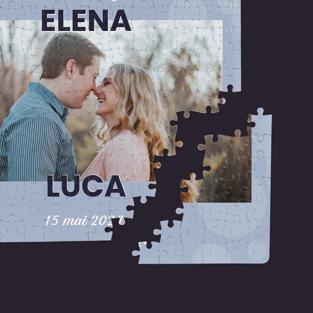 Fotografie Si Semnătură: Felicitări De Nuntă - Puzzle