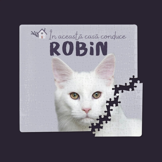Fotografie Si Semnătură: În Această Casă Conduce Animalul - Puzzle